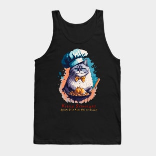 Kitty Schnitzel: German Cats Know How to Sizzle Tank Top